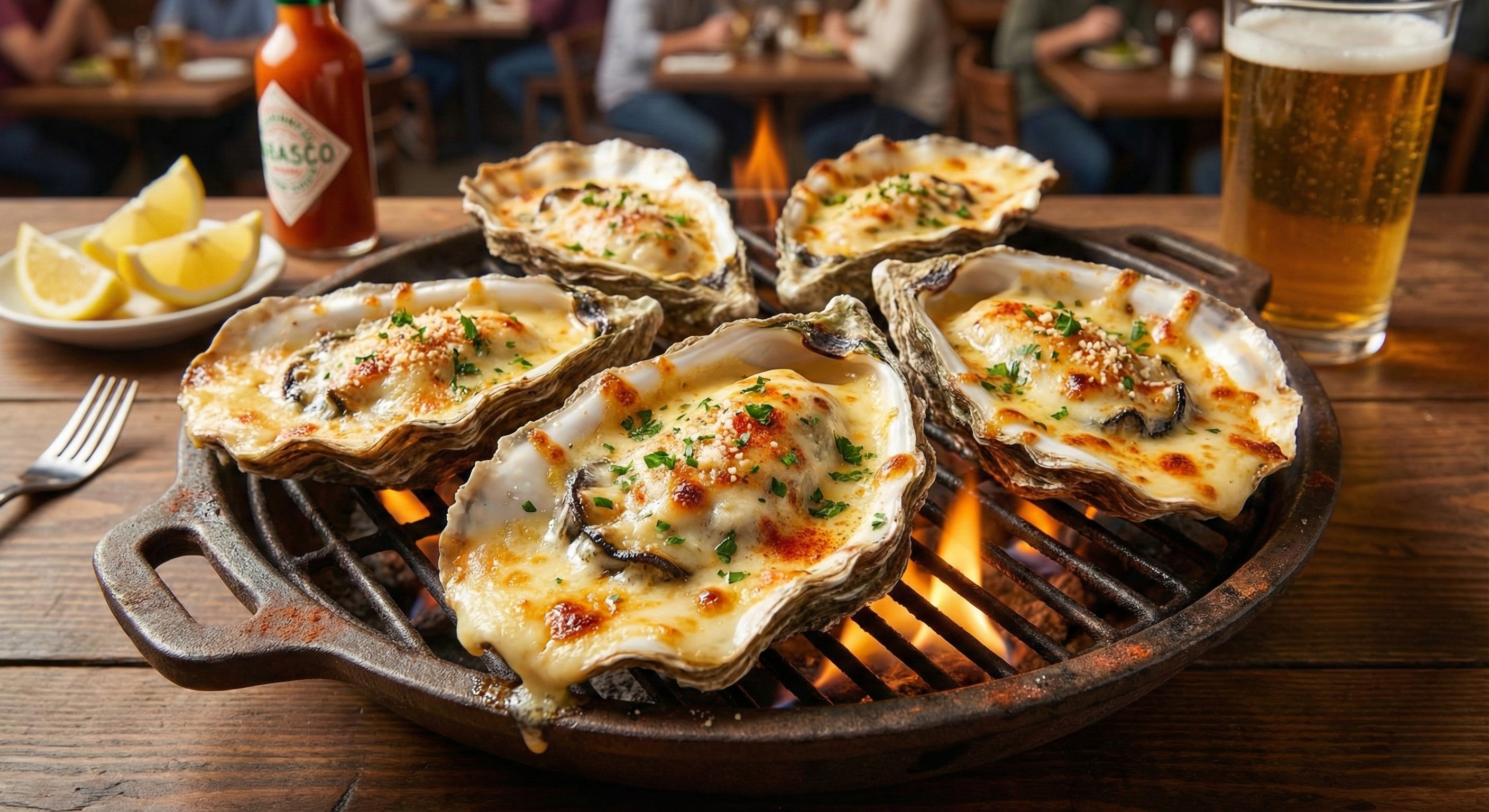 Cách làm hàu nướng sốt phô mai thơm ngon - Sam