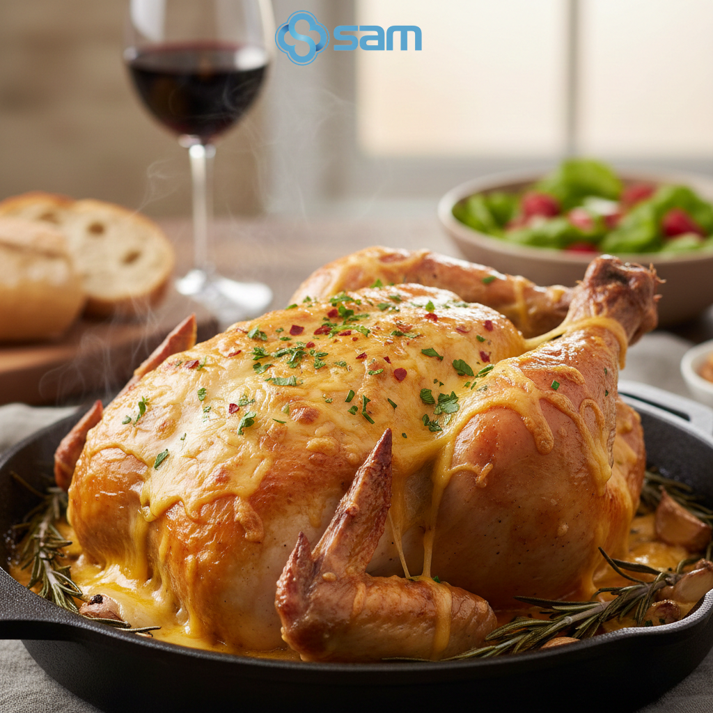 Cách làm gà sốt phô mai tan chảy cực ngon tại nhà